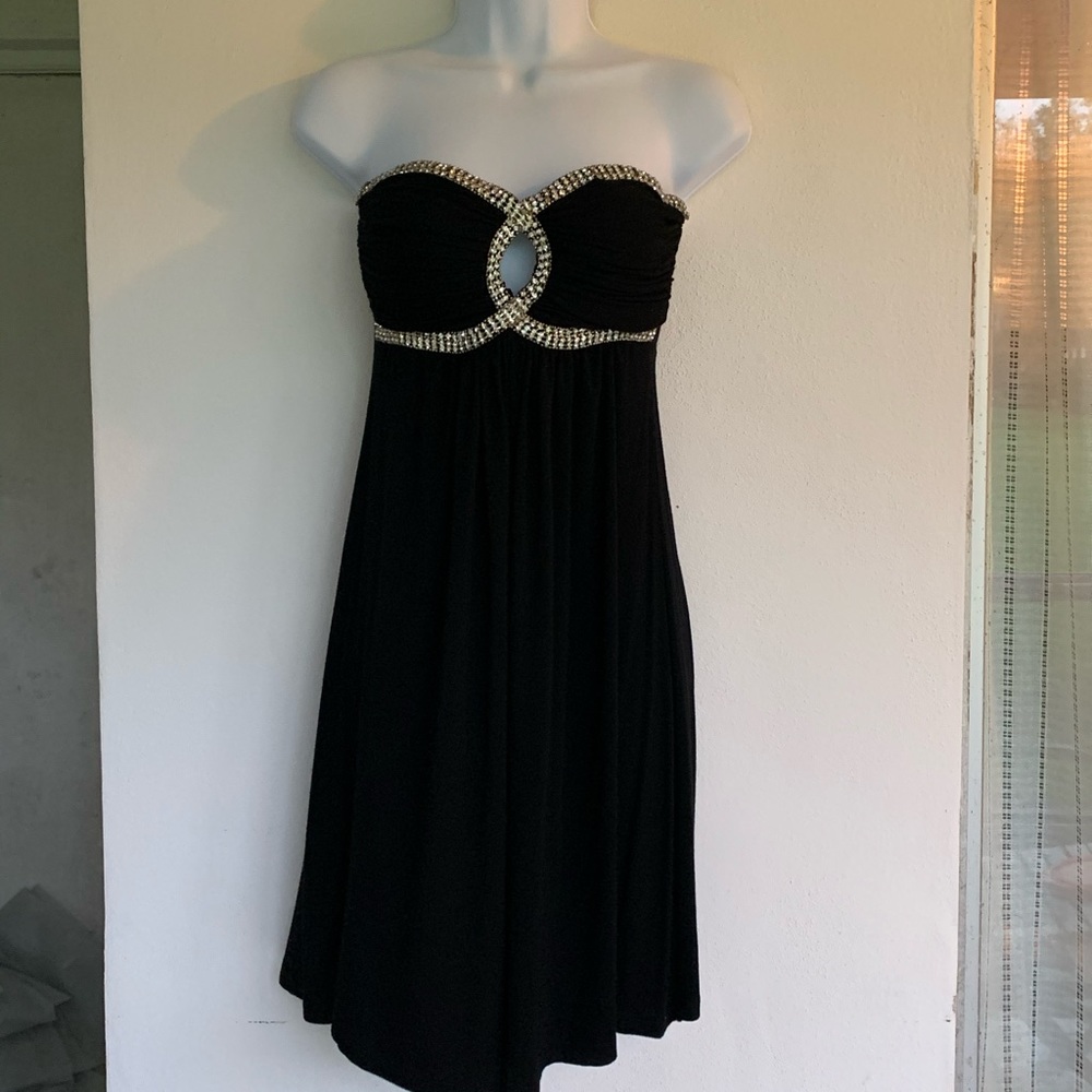 👯‍♀️Sexy evening strapless dress